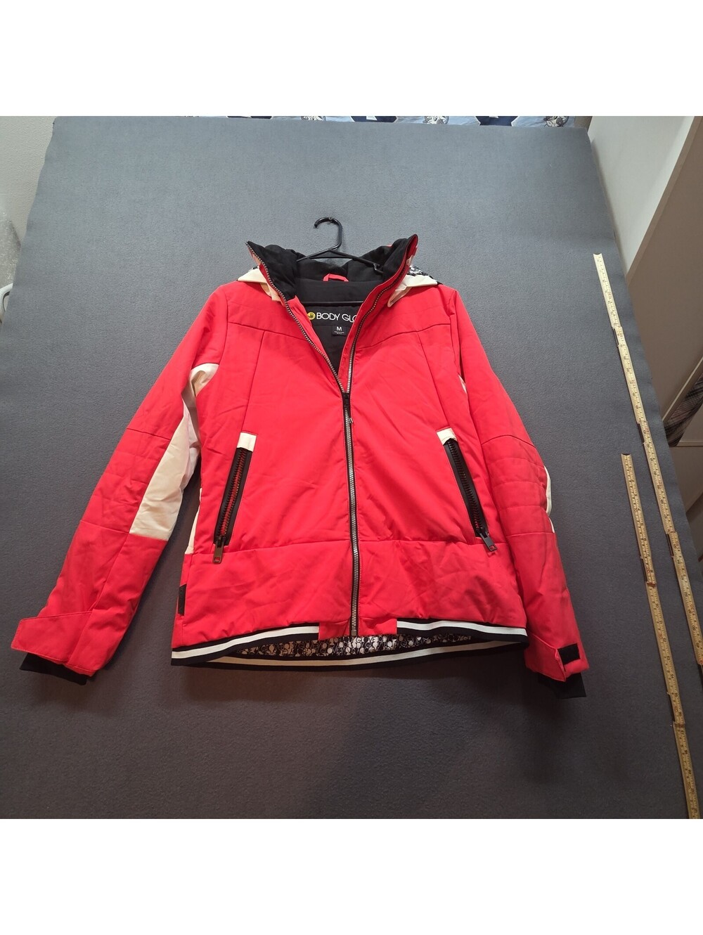 women's pink ski jacket by Body Glove size M